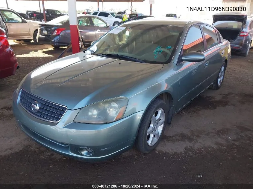 1N4AL11D96N390830 2006 Nissan Altima 2.5 S