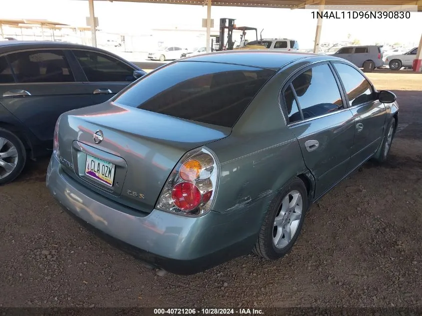 1N4AL11D96N390830 2006 Nissan Altima 2.5 S