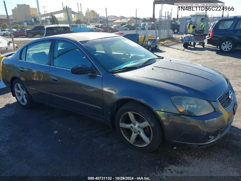 2006 Nissan Altima 3.5 Se VIN: 1N4BL11D56C224966 Lot: 40731132