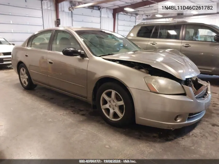 2006 Nissan Altima 3.5 Sl VIN: 1N4BL11D46C261782 Lot: 40786177