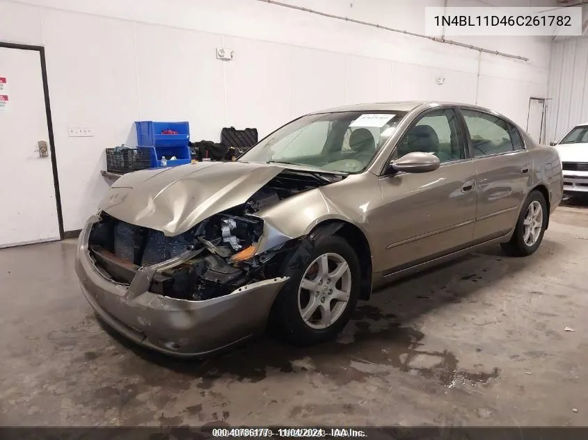 2006 Nissan Altima 3.5 Sl VIN: 1N4BL11D46C261782 Lot: 40786177