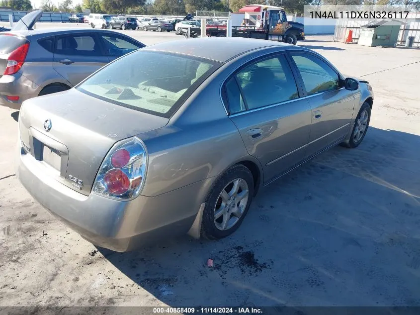 1N4AL11DX6N326117 2006 Nissan Altima 2.5 S