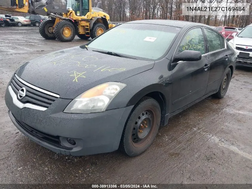 2007 Nissan Altima 2.5 S VIN: 1N4AL21E27C169484 Lot: 38913386