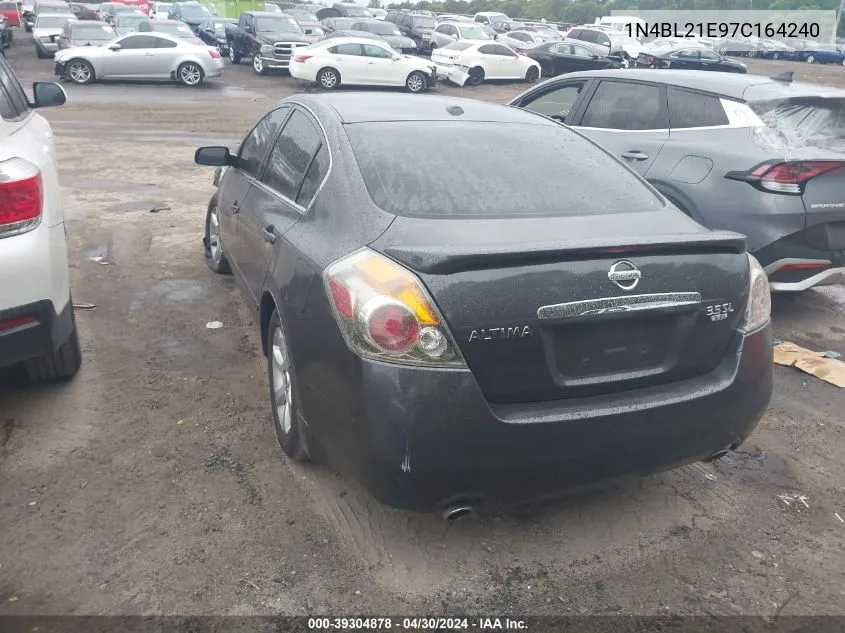 2007 Nissan Altima 3.5 Sl VIN: 1N4BL21E97C164240 Lot: 39304878