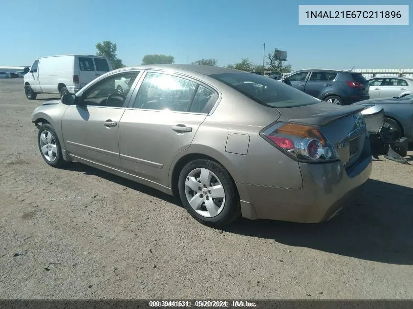 1N4AL21E67C211896 2007 Nissan Altima 2.5 S