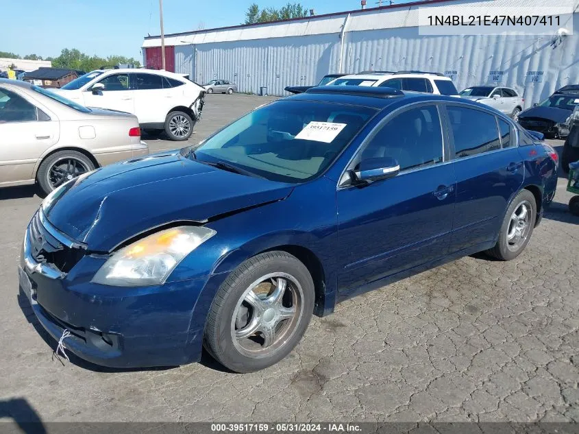 1N4BL21E47N407411 2007 Nissan Altima 3.5 Se