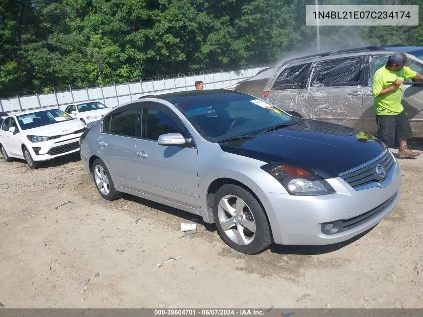 2007 Nissan Altima 3.5 Se VIN: 1N4BL21E07C234174 Lot: 39604701