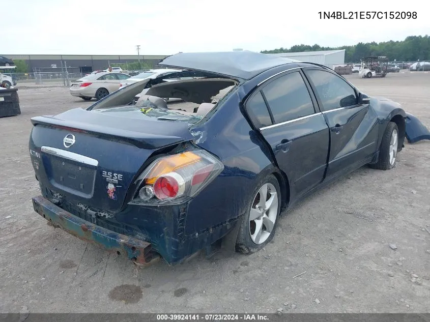 1N4BL21E57C152098 2007 Nissan Altima 3.5Se/3.5Sl