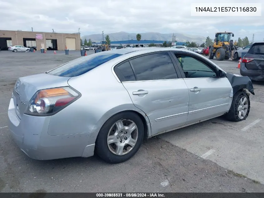 1N4AL21E57C116830 2007 Nissan Altima 2.5 S