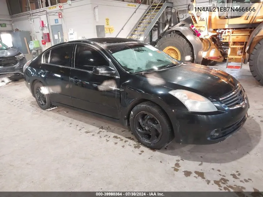 1N4AL21E87N466666 2007 Nissan Altima 2.5 S