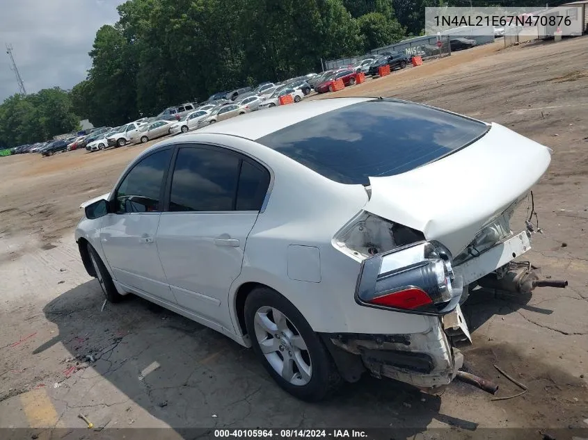 1N4AL21E67N470876 2007 Nissan Altima 2.5 S