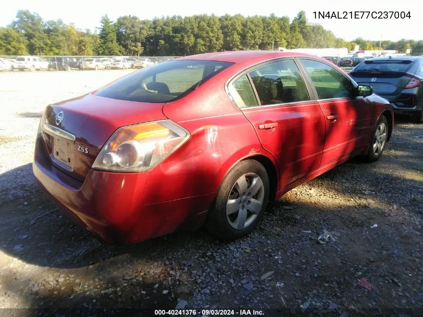 1N4AL21E77C237004 2007 Nissan Altima 2.5 S