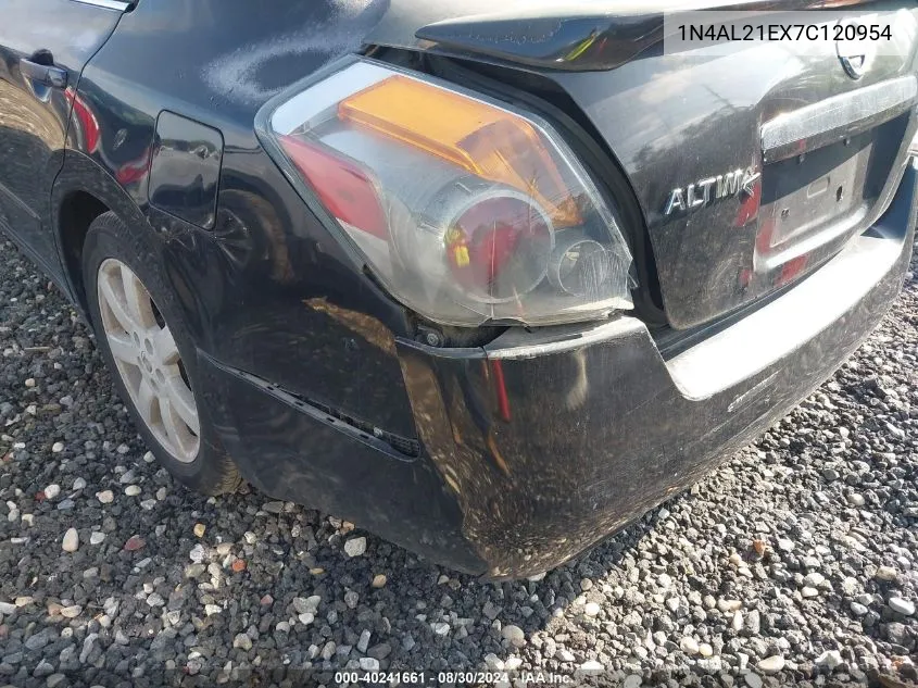 1N4AL21EX7C120954 2007 Nissan Altima 2.5 S