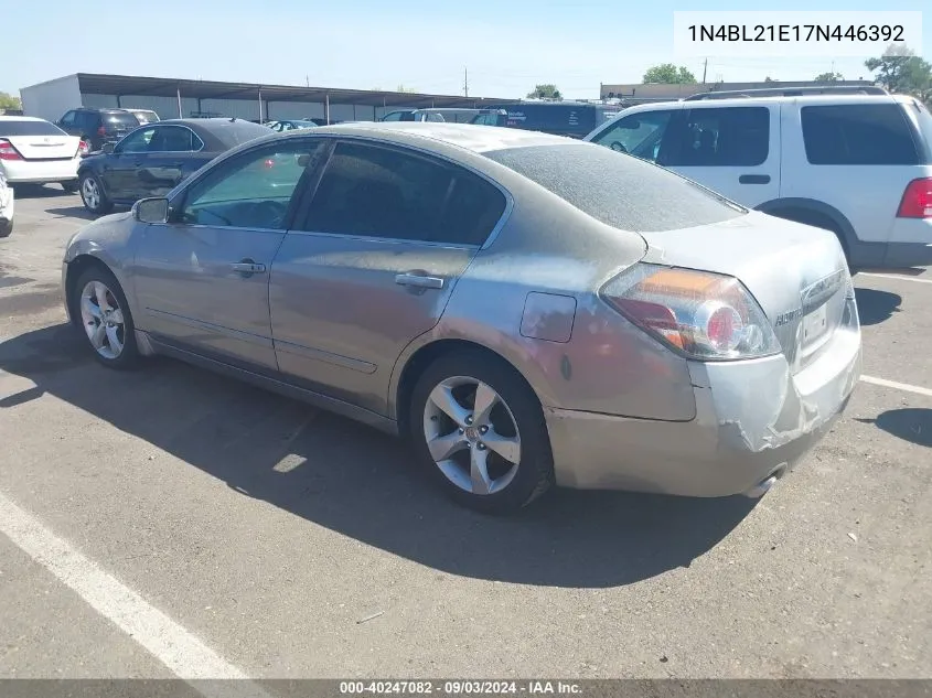 1N4BL21E17N446392 2007 Nissan Altima 3.5 Se