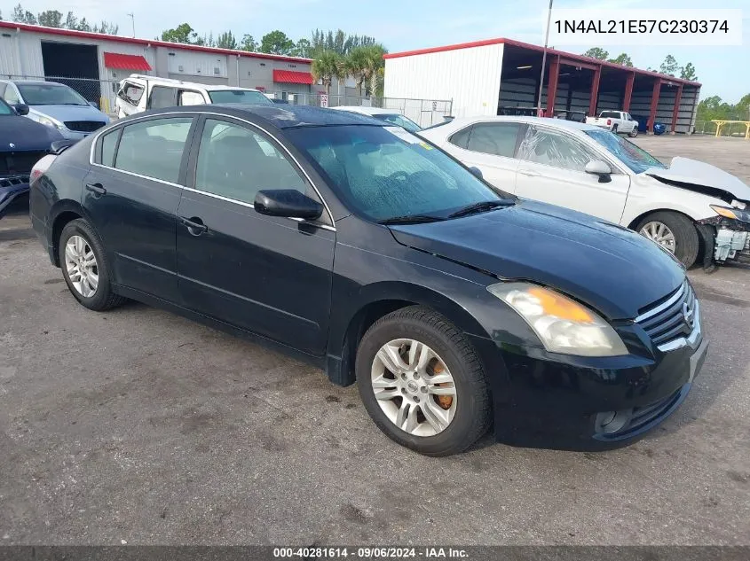 2007 Nissan Altima 2.5/2.5S VIN: 1N4AL21E57C230374 Lot: 40281614