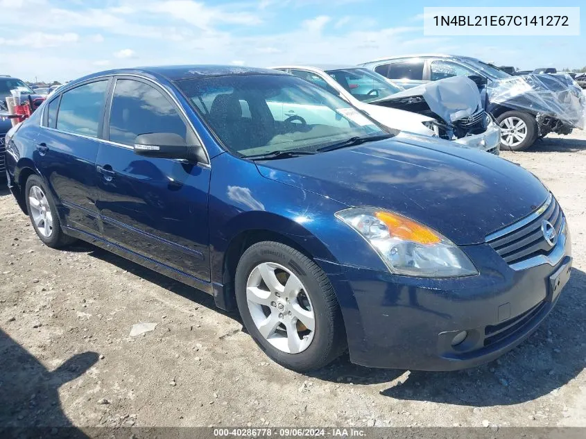 2007 Nissan Altima 3.5 Sl VIN: 1N4BL21E67C141272 Lot: 40286778