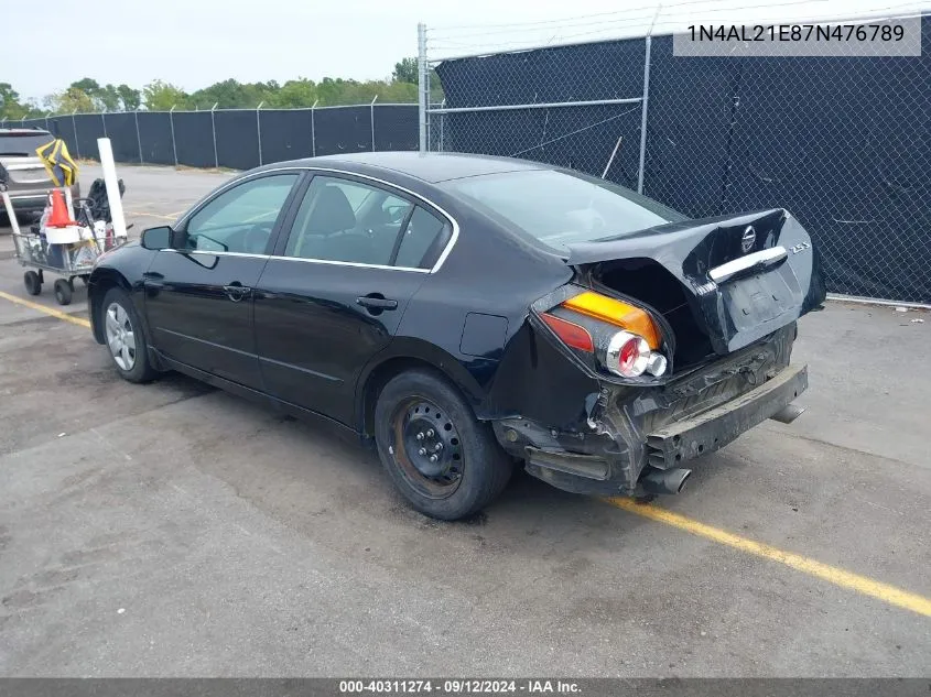 1N4AL21E87N476789 2007 Nissan Altima 2.5 S