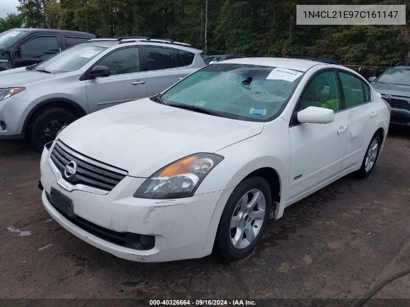 2007 Nissan Altima Hybrid VIN: 1N4CL21E97C161147 Lot: 40326664