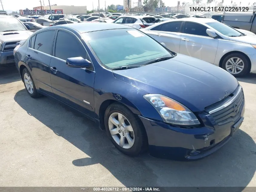 1N4CL21E47C226129 2007 Nissan Altima Hybrid