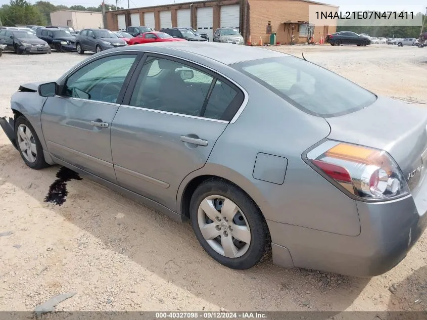 1N4AL21E07N471411 2007 Nissan Altima 2.5/2.5S