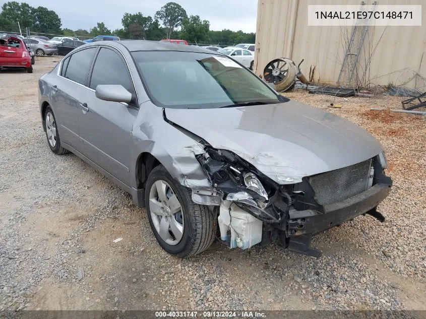 2007 Nissan Altima 2.5/2.5S VIN: 1N4AL21E97C148471 Lot: 40331747