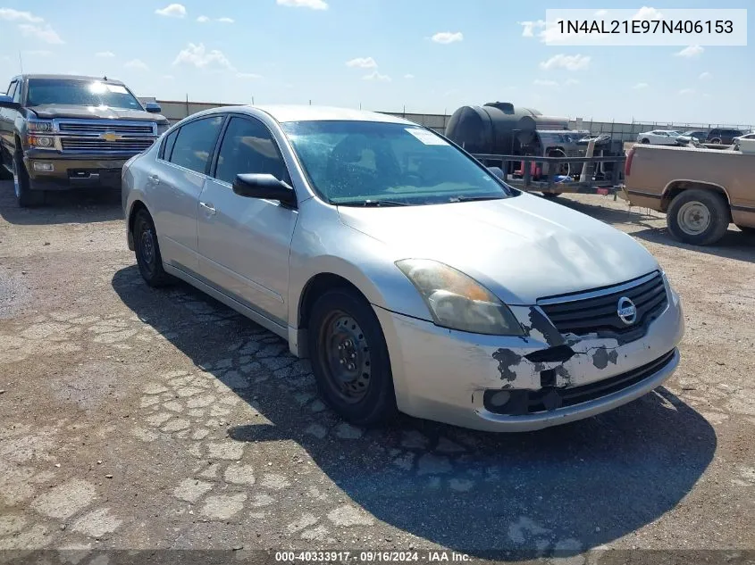 1N4AL21E97N406153 2007 Nissan Altima 2.5 S