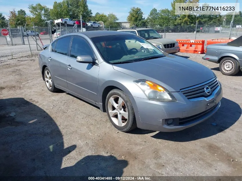 2007 Nissan Altima 3.5 Se VIN: 1N4BL21E77N416233 Lot: 40341485