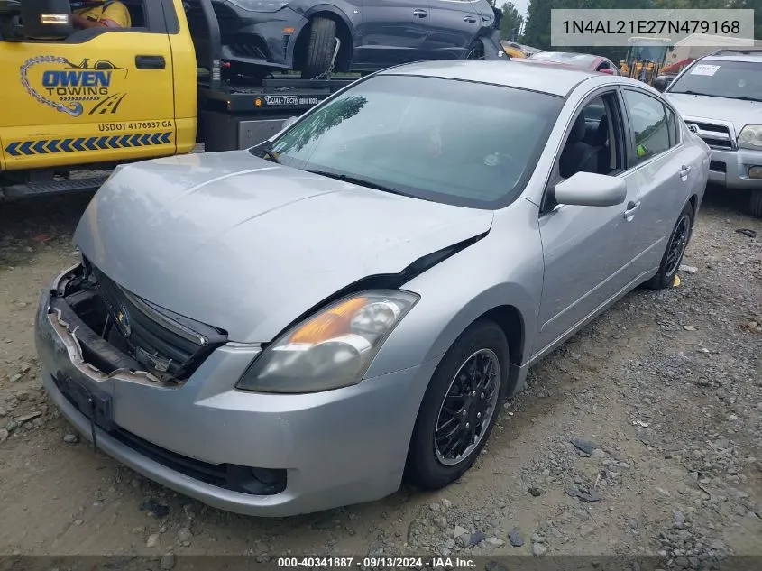 2007 Nissan Altima 2.5 S VIN: 1N4AL21E27N479168 Lot: 40341887