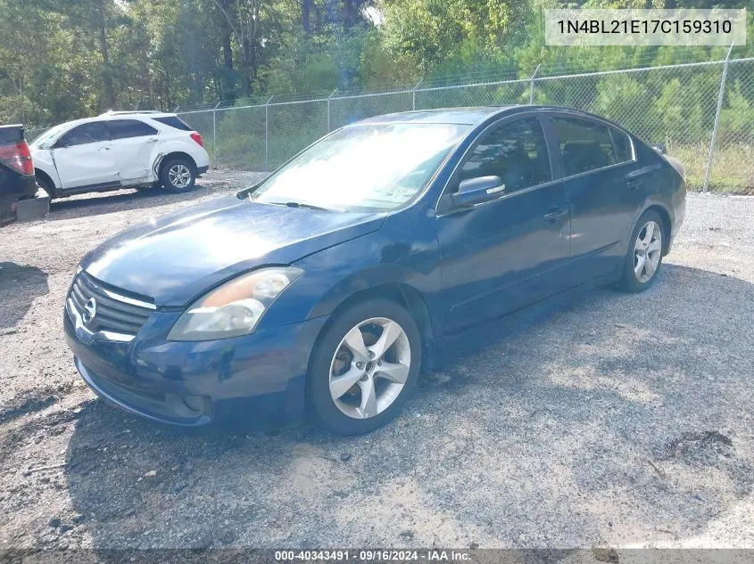 2007 Nissan Altima 3.5 Se VIN: 1N4BL21E17C159310 Lot: 40343491