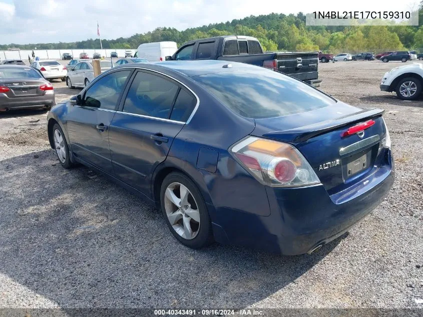 2007 Nissan Altima 3.5 Se VIN: 1N4BL21E17C159310 Lot: 40343491