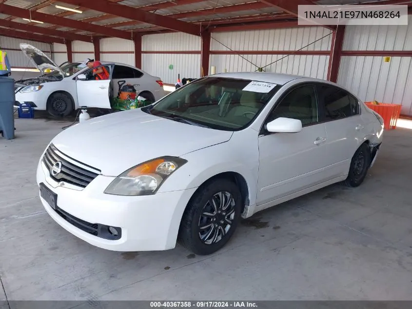 2007 Nissan Altima 2.5 S VIN: 1N4AL21E97N468264 Lot: 40367358