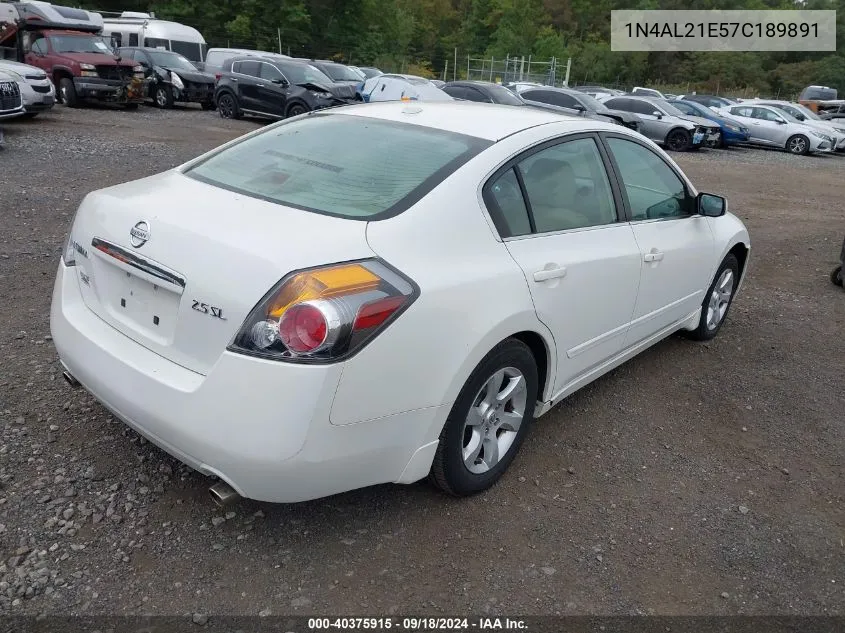 1N4AL21E57C189891 2007 Nissan Altima 2.5 S