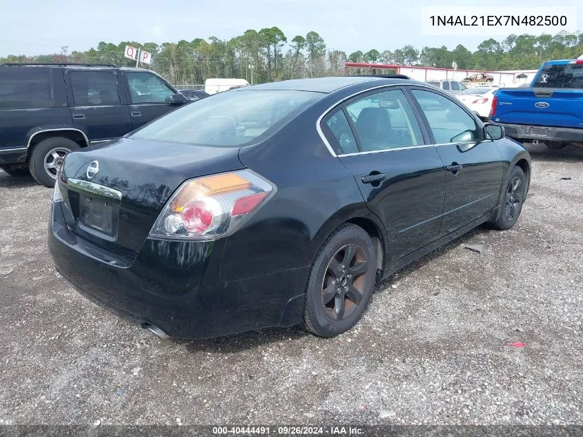 2007 Nissan Altima 2.5 S VIN: 1N4AL21EX7N482500 Lot: 40444491