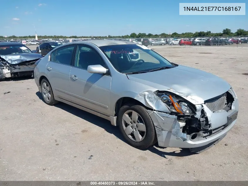 1N4AL21E77C168167 2007 Nissan Altima 2.5 S