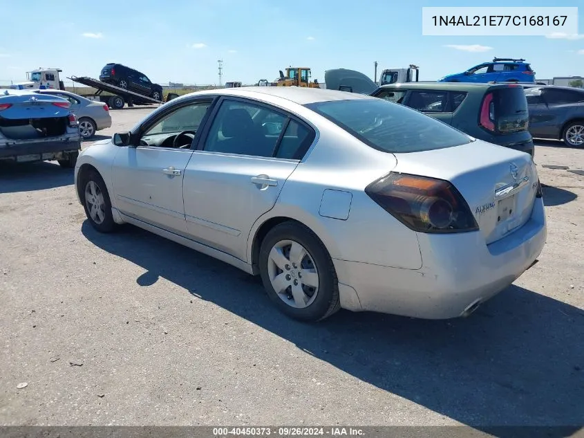 1N4AL21E77C168167 2007 Nissan Altima 2.5 S