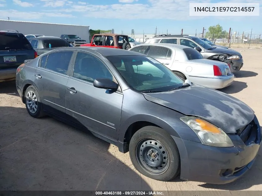 2007 Nissan Altima Hybrid VIN: 1N4CL21E97C214557 Lot: 40463188