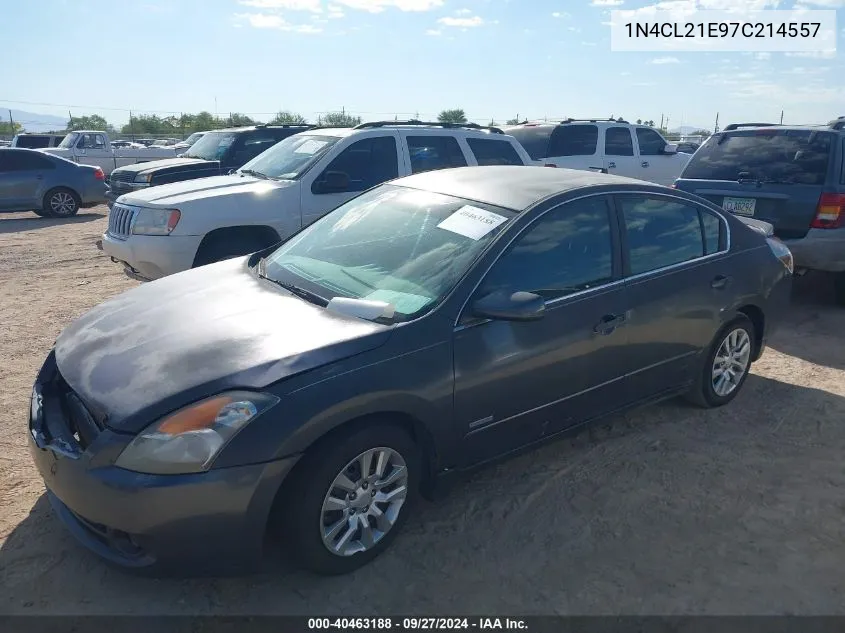 2007 Nissan Altima Hybrid VIN: 1N4CL21E97C214557 Lot: 40463188