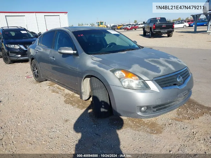 2007 Nissan Altima 3.5 Sl VIN: 1N4BL21E47N479211 Lot: 40594588