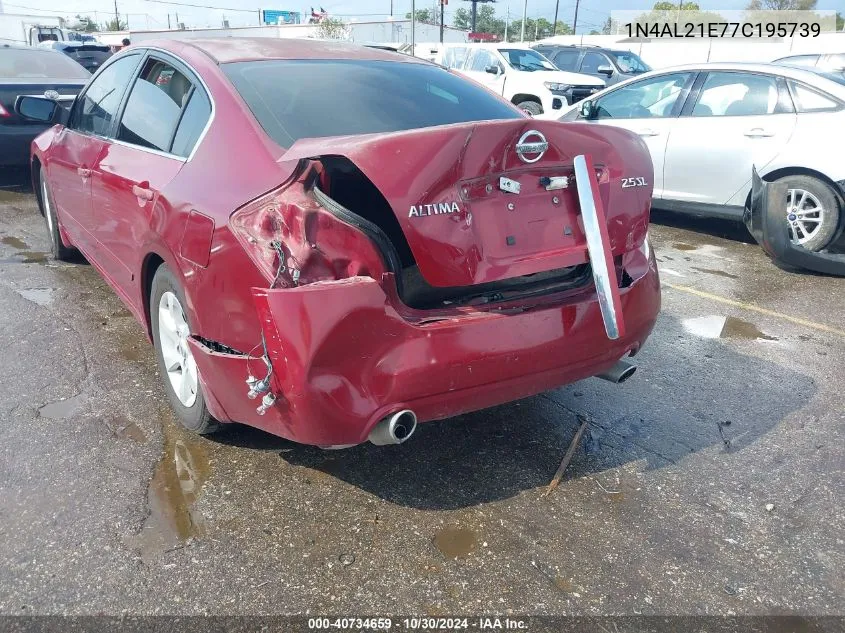 1N4AL21E77C195739 2007 Nissan Altima 2.5 S