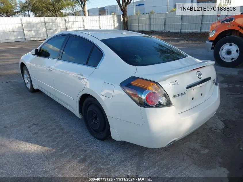 2007 Nissan Altima 3.5 Sl VIN: 1N4BL21E07C183808 Lot: 40779726