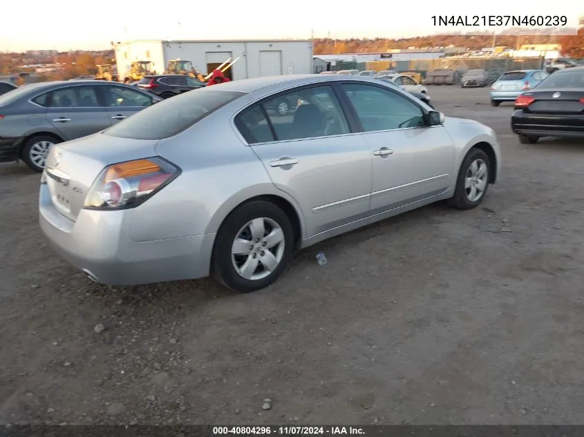 1N4AL21E37N460239 2007 Nissan Altima 2.5 S