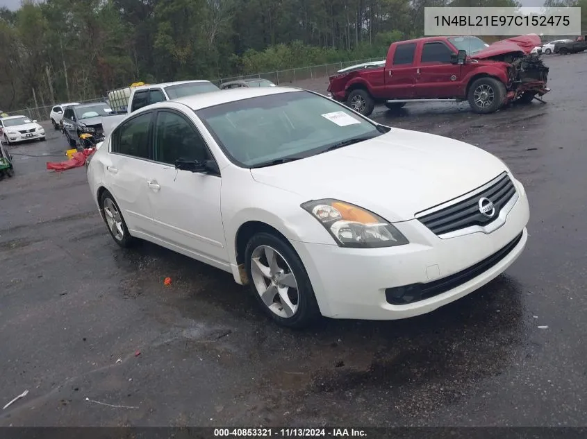 2007 Nissan Altima 3.5 Se VIN: 1N4BL21E97C152475 Lot: 40853321