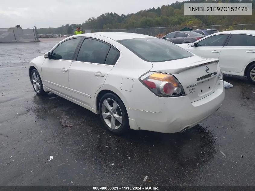 2007 Nissan Altima 3.5 Se VIN: 1N4BL21E97C152475 Lot: 40853321