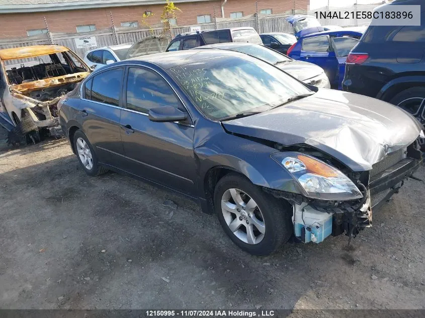 2008 Nissan Altima VIN: 1N4AL21E58C183896 Lot: 12150995