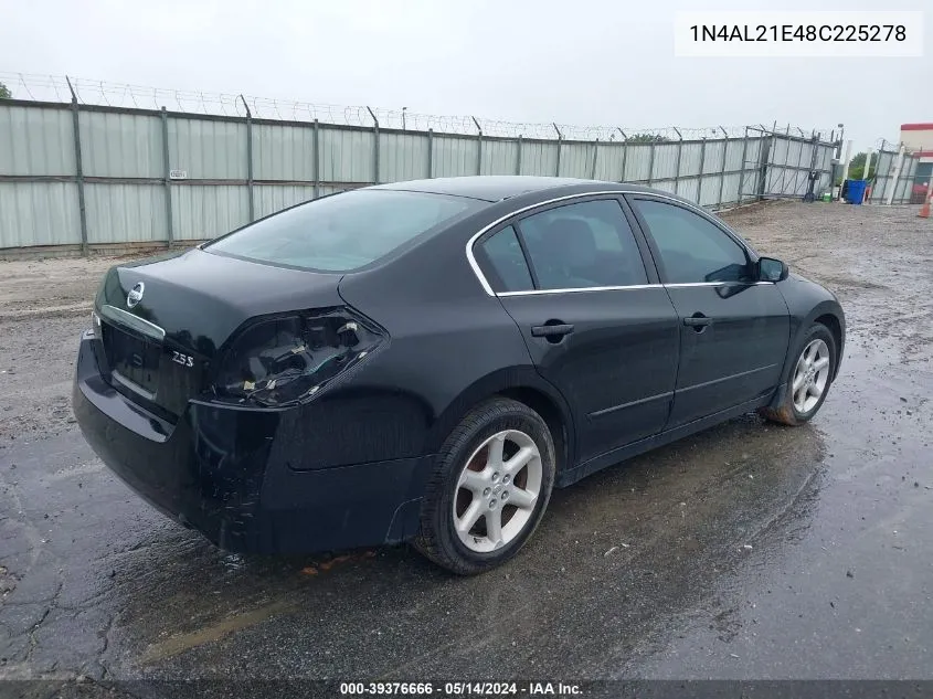 1N4AL21E48C225278 2008 Nissan Altima 2.5 S