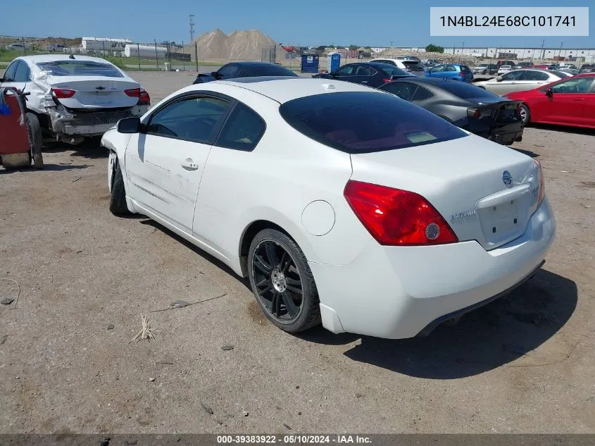 2008 Nissan Altima 3.5 Se VIN: 1N4BL24E68C101741 Lot: 39383922