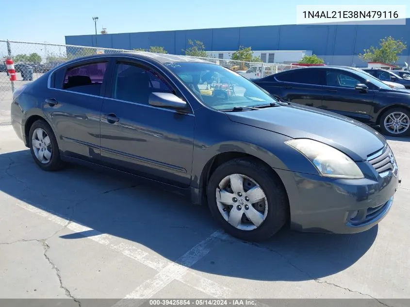 1N4AL21E38N479116 2008 Nissan Altima 2.5 S