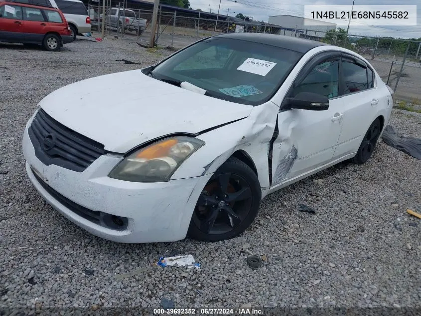 2008 Nissan Altima 3.5 Se VIN: 1N4BL21E68N545582 Lot: 39692352