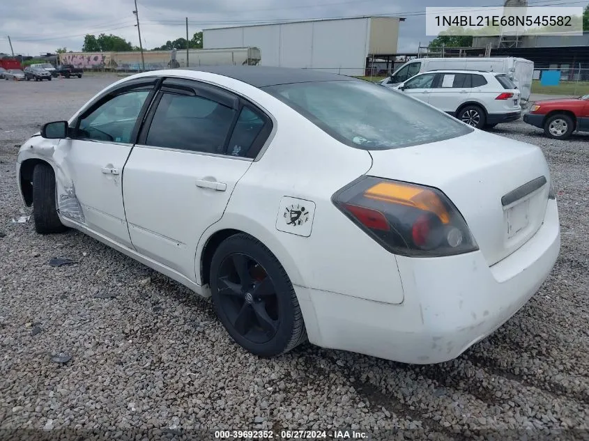 2008 Nissan Altima 3.5 Se VIN: 1N4BL21E68N545582 Lot: 39692352