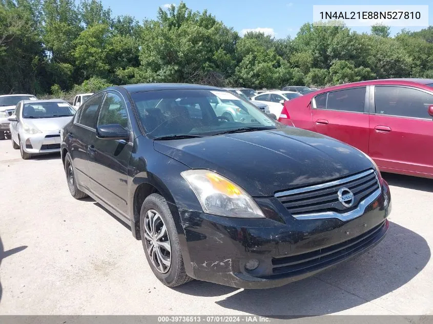 2008 Nissan Altima 2.5 S VIN: 1N4AL21E88N527810 Lot: 39736513